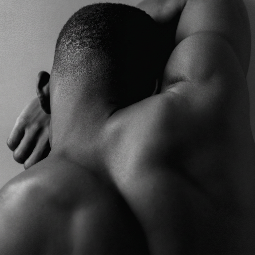Editorial portrait — men's hormone health pathway